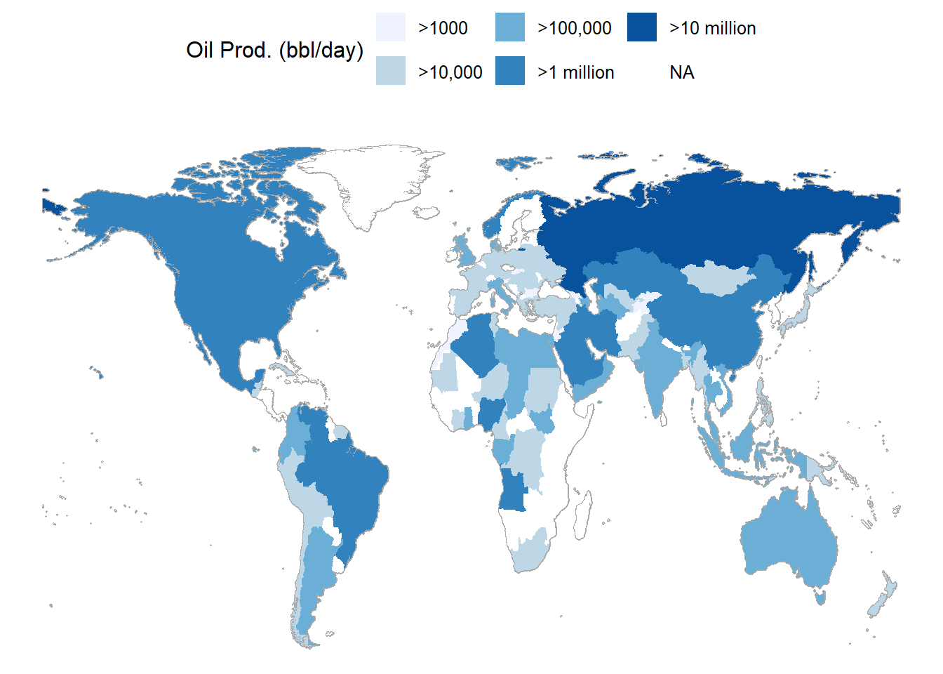 Total Production Map Creating informative maps – SDS 264: Data Science 2